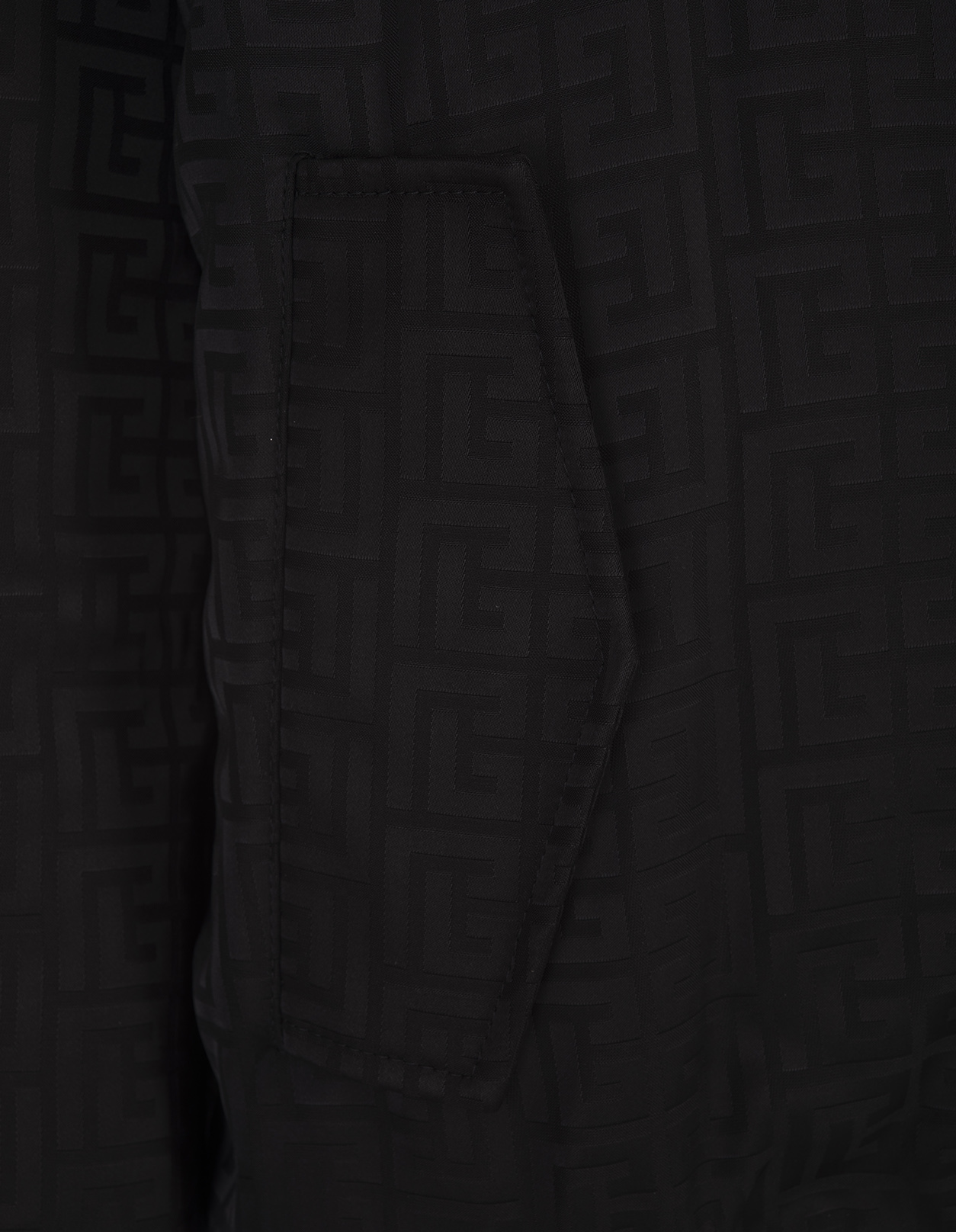 Balmain Monogram Reversible Bomber Jacket in Black for Men