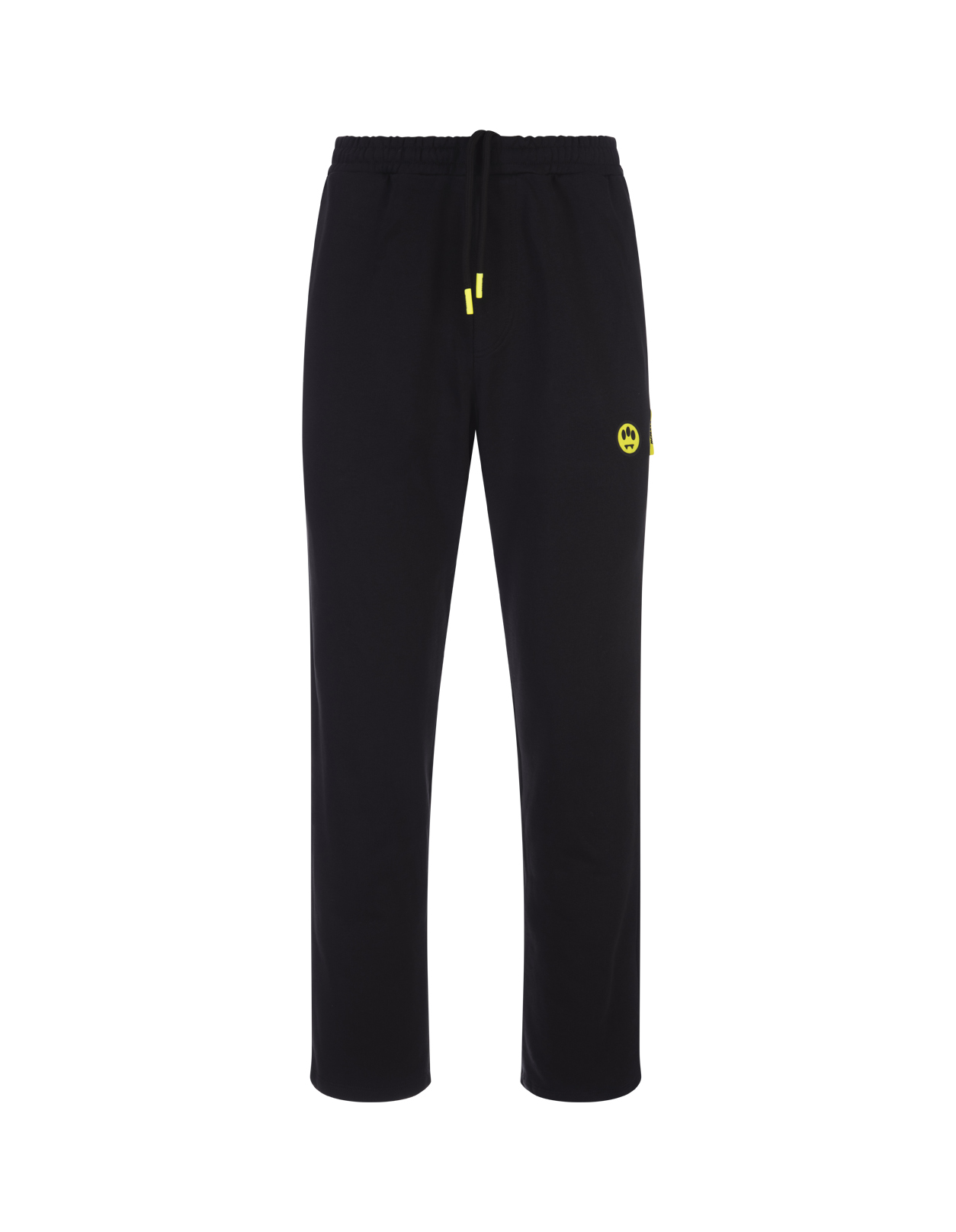 Black Track Pants With Logo