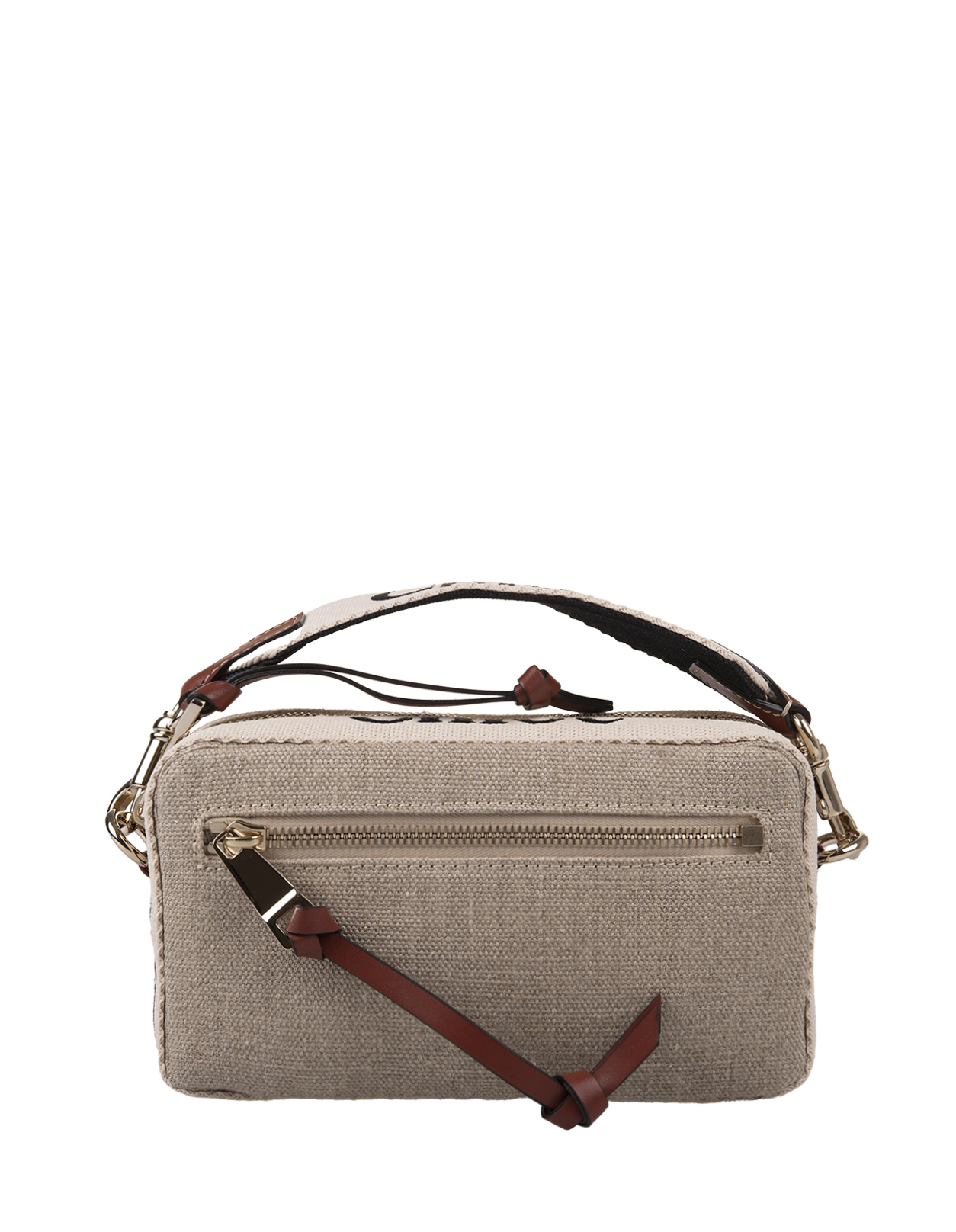 Chloe Woody Linen Belt Bag