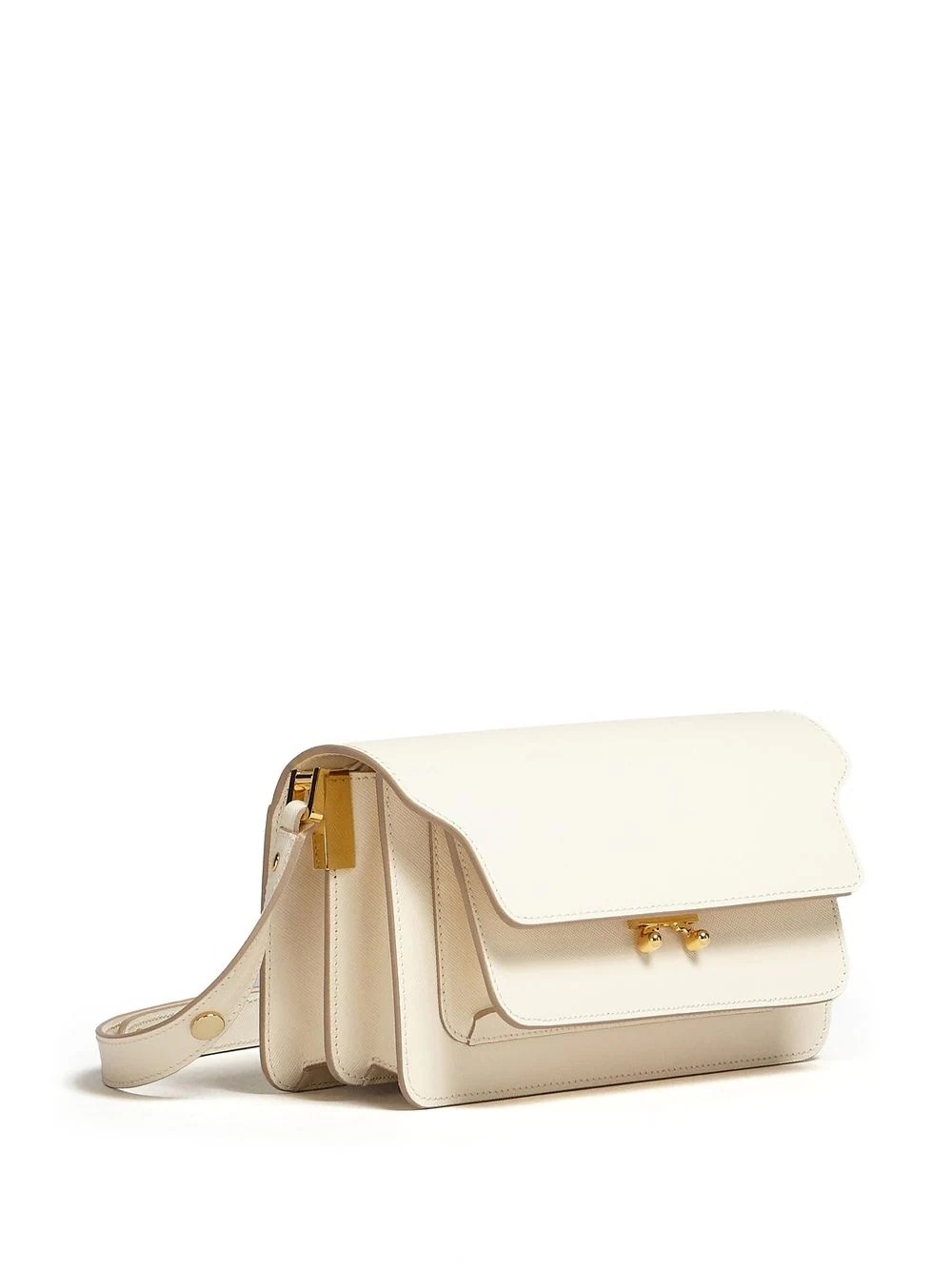 Marni: Off-White East West Trunk Bag