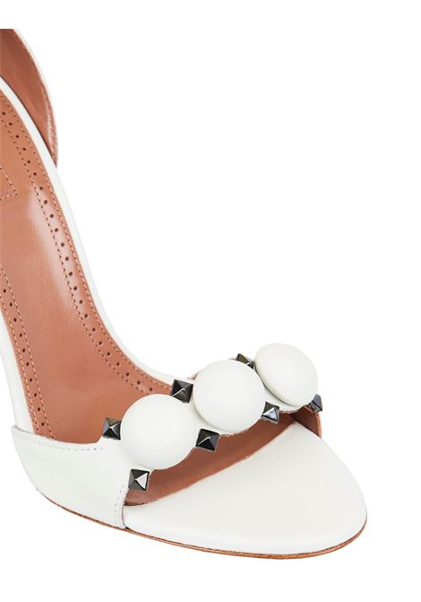 White Bombe 90 Sandal ALAIA | AA3S770C0N12020