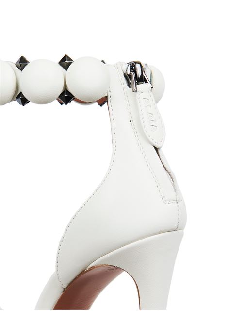 White Bombe 90 Sandal ALAIA | AA3S770C0N12020