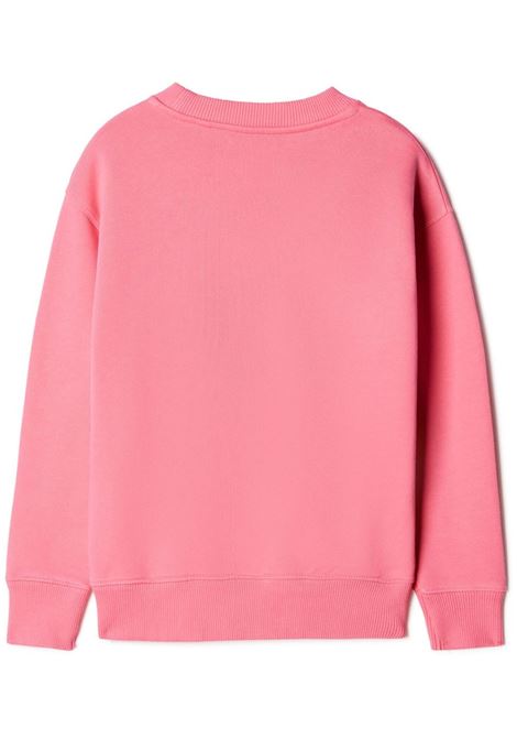 Pink Slim Sweatshirt With Logo OFF-WHITE KIDS | OGBA001F23FLE0033201
