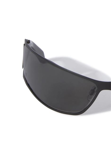 Black Oversized Luna Sunglasses OFF-WHITE | OERI102F23MET0011007