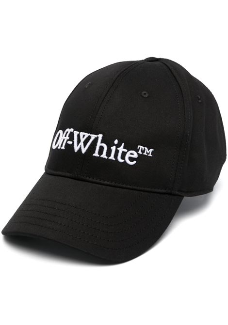 Black Baseball Hat With Logo OFF-WHITE | OMLB052F23FAB0011001