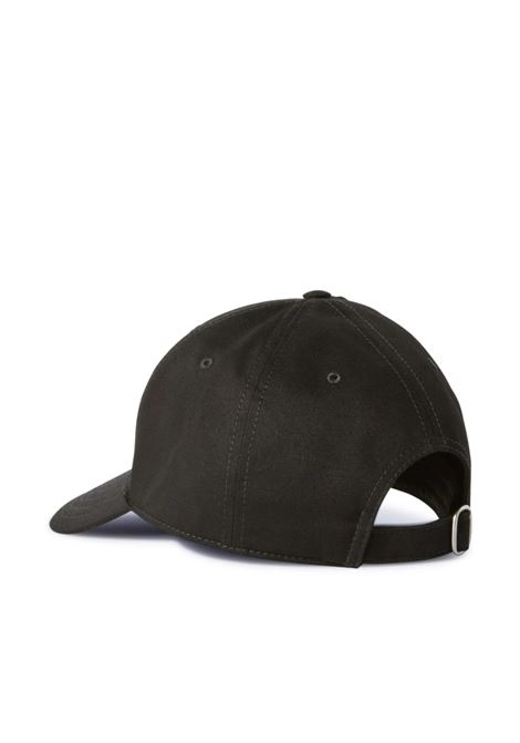 Black Baseball Hat With Arrow Pattern OFF-WHITE | OMLB052F23FAB0141001