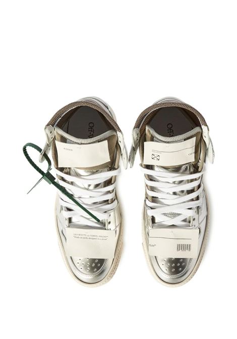 3.0 Off-Court Sneakers With Metallic Effect OFF-WHITE | OWIA112F23LEA0047272