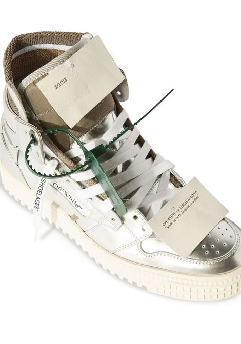 3.0 Off-Court Sneakers With Metallic Effect OFF-WHITE | OWIA112F23LEA0047272