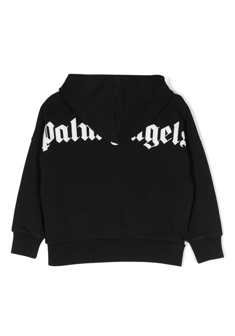 Black Hoodie With Logo PALM ANGELS KIDS | PBBB009C99FLE0011001