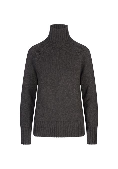 Medium Grey Mantova Turtleneck Sweater  'S MAX MARA | 2429366073600011