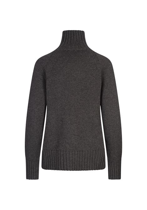 Medium Grey Mantova Turtleneck Sweater  'S MAX MARA | 2429366073600011