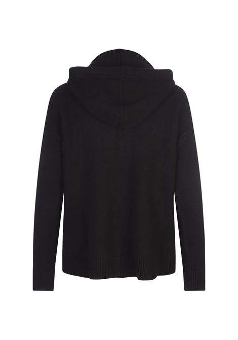 Black Gorizia Knitted Hoodie 'S MAX MARA | 2429366103600009