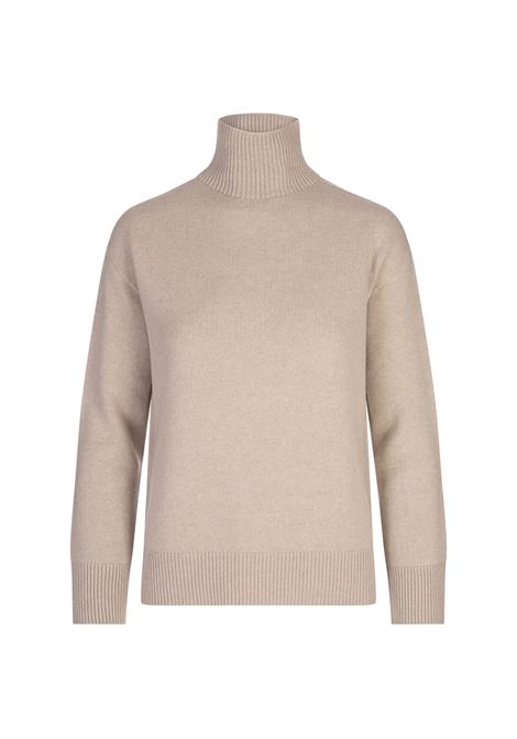 Sand Quercia Turtleneck Sweater 'S MAX MARA | 2429366113600001