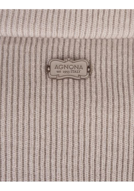 Giubbotto In Cashmere Sabbia AGNONA | TH0823-X-M7003N45