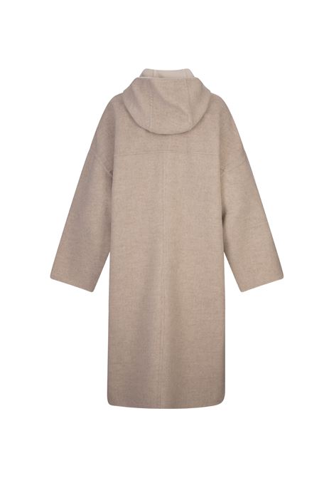 Cappotto Muretto Cocoon Sesamo AGNONA | TL0801-A-D7044N67