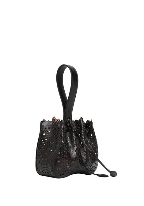 Vienne Rose Marie 16 Bag In Black ALAIA | AA1S01216C0I61999