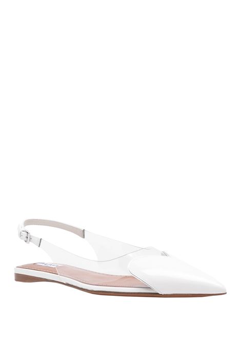 Slingback Flat Le Coeur Bianche ALAIA | AA3E047CK150010