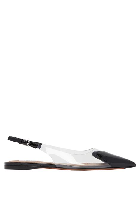 ALAIA Slingback Flat Le Coeur Nere - ALAIA