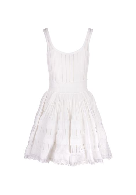 White Crinoline Mini Dress ALAIA | AA9R22462M712010