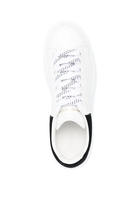 White Oversized Sneakers With Black Suede Spoiler ALEXANDER MCQUEEN | 553770-WHGP79061