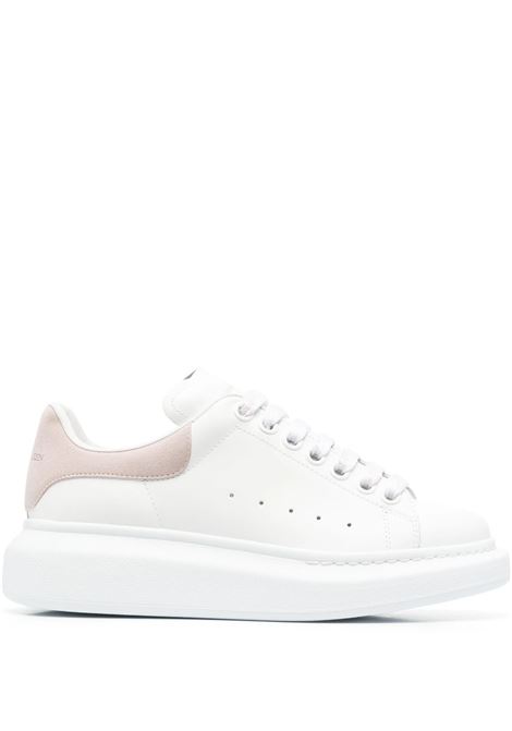 Sneakers Oversize Bianche Con Spoiler In Suede Patchouli ALEXANDER MCQUEEN | 553770-WHGP79182