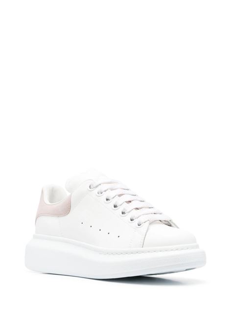 White Oversized Sneakers With Patchouli Suede Spoiler ALEXANDER MCQUEEN | 553770-WHGP79182