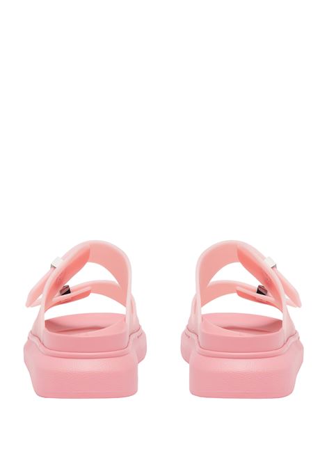 Pink And Silver Hybrid Sandals ALEXANDER MCQUEEN | 658063-W4TM95699