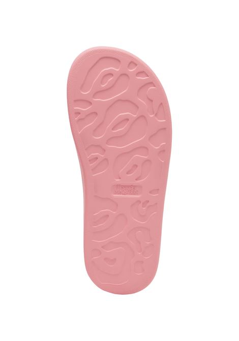 Pink And Silver Hybrid Sandals ALEXANDER MCQUEEN | 658063-W4TM95699