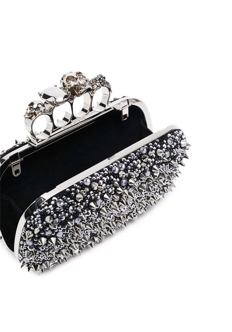 Black Clutch Knuckle ALEXANDER MCQUEEN | 676256-1T1151000