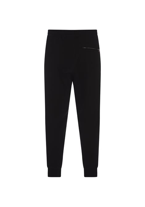 Joggers Neri Con Bande Logo Laterali ALEXANDER MCQUEEN | 705012-QXAAP0548