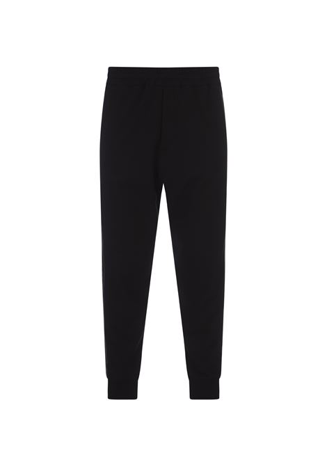 Black Joggers With Logo Tape On The Side ALEXANDER MCQUEEN | 705012-QXAAP0548