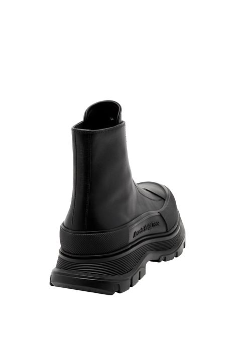 Zip Tread Slick Boots in Black ALEXANDER MCQUEEN | 758774-WHZ6U1000