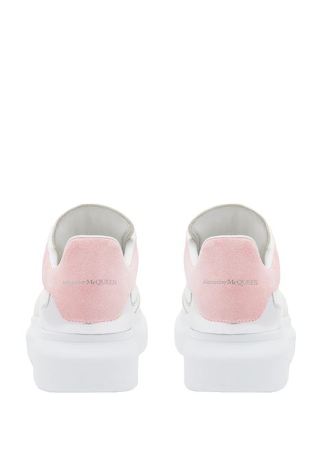 Oversized Sneakers in White/Pink Cherry Blossom ALEXANDER MCQUEEN | 758982-WIFTK8792