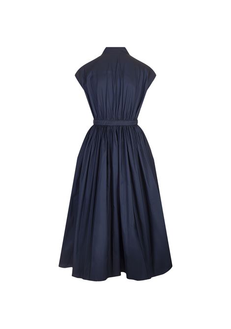 Blue Midi Dress with Zip ALEXANDER MCQUEEN | 780568-QEACM4232