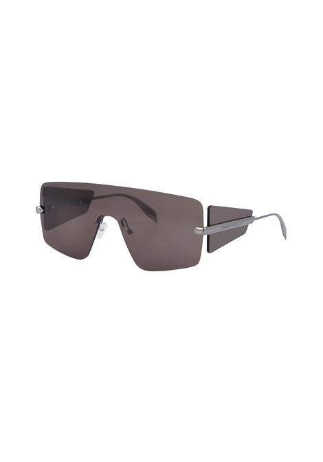 Dark Grey Shield Sunglasses ALEXANDER MCQUEEN | 792489-I33301175