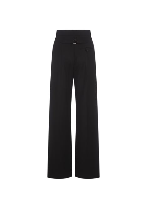 Black High Waist Corset Style Trousers ALEXANDER MCQUEEN | 794157-QJAAC1000