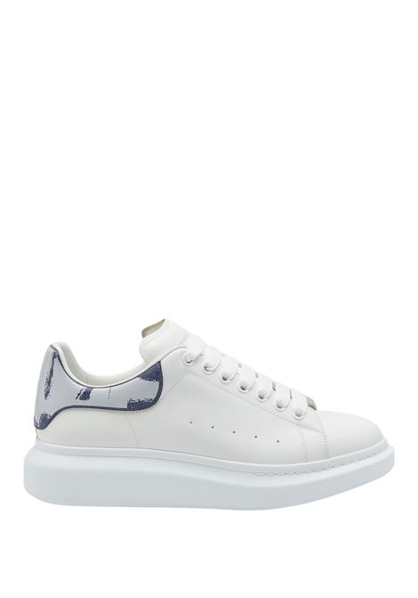 Oversized Sneakers in White/Indigo ALEXANDER MCQUEEN | 794511-WIFT39553
