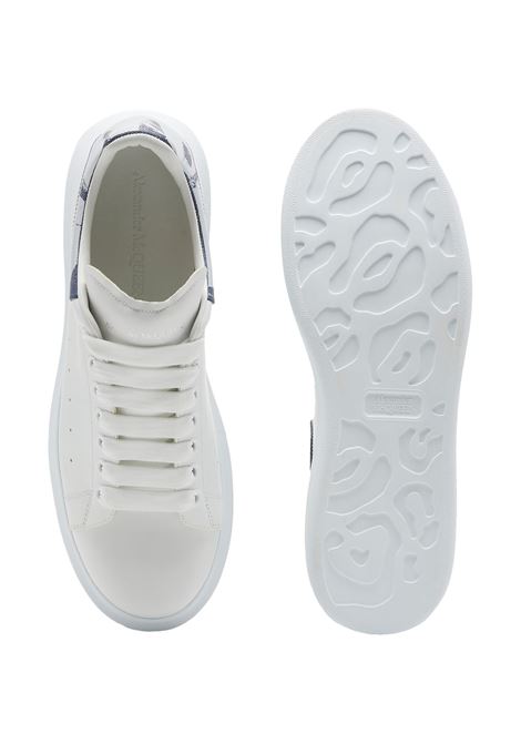 Oversized Sneakers in White/Indigo ALEXANDER MCQUEEN | 794511-WIFT39553