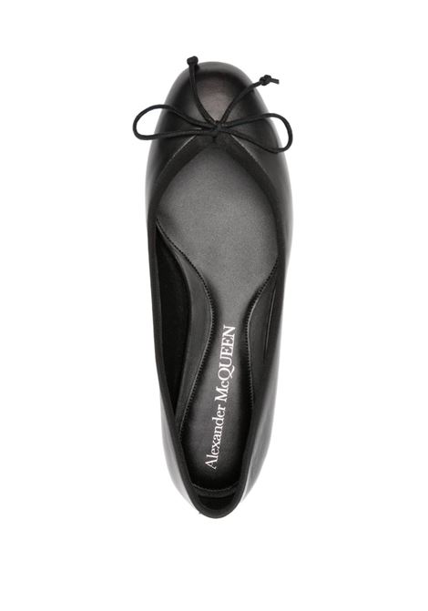 Ballerine Armadillo In Nero, Oro e Argento ALEXANDER MCQUEEN | 797579-WIG121399