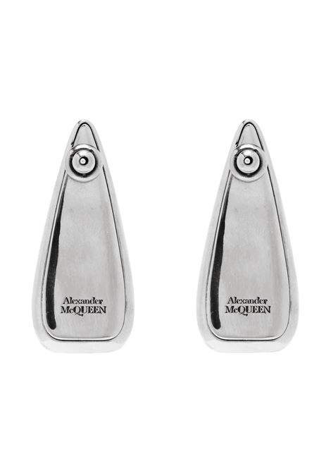 Antiqued Silver Claw Earrings ALEXANDER MCQUEEN | 798905-J160Y0446