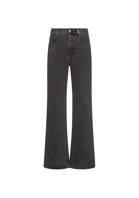 ALEXANDER MCQUEEN Jeans Baggy Grigi - ALEXANDER MCQUEEN