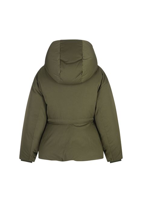 Piumino Con Volant in Verde ALEXANDER MCQUEEN | 802317-QEAFS3003