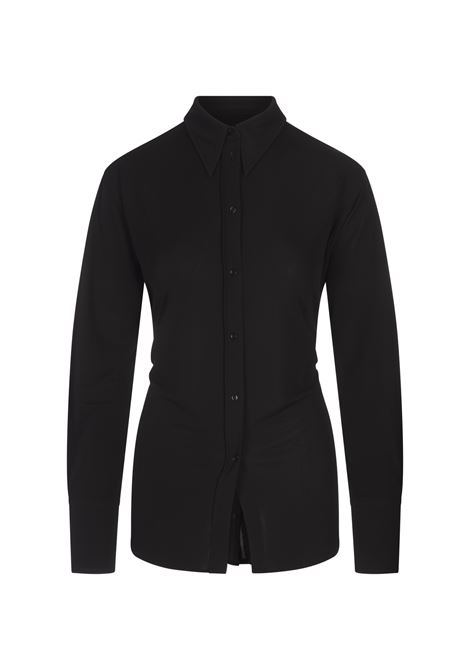 Slim Fit Shirt In Black ALEXANDER MCQUEEN | 803239-QLADU1000