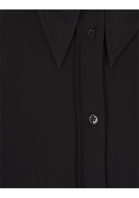 Slim Fit Shirt In Black ALEXANDER MCQUEEN | 803239-QLADU1000