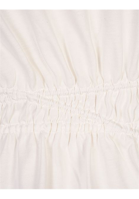 Optic White Ruffle T-Shirt ALEXANDER MCQUEEN | 803307-QLADD9000