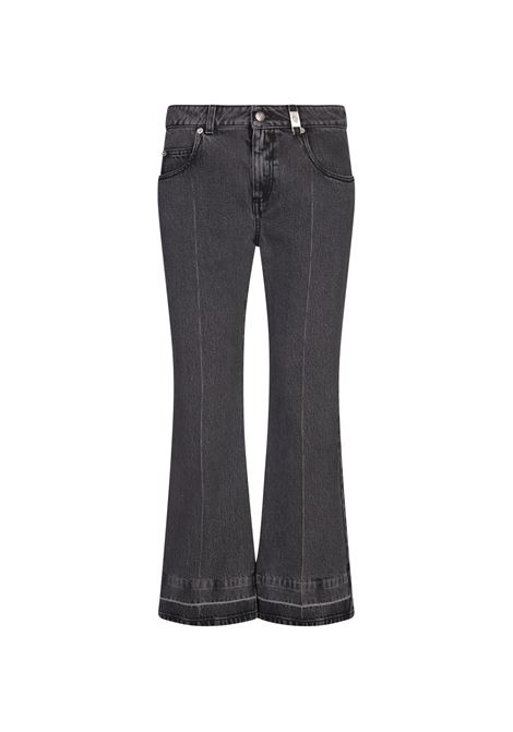 Jeans Mini Flare In Denim Grigio ALEXANDER MCQUEEN | 804369-QMACX1307