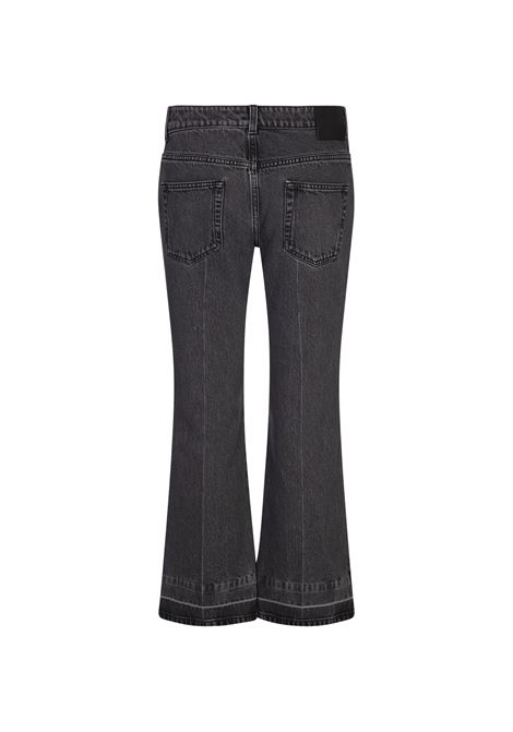 Mini Flare Jeans In Denim Grey ALEXANDER MCQUEEN | 804369-QMACX1307