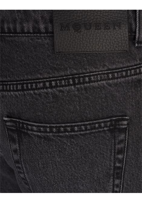 Mini Flare Jeans In Denim Grey ALEXANDER MCQUEEN | 804369-QMACX1307