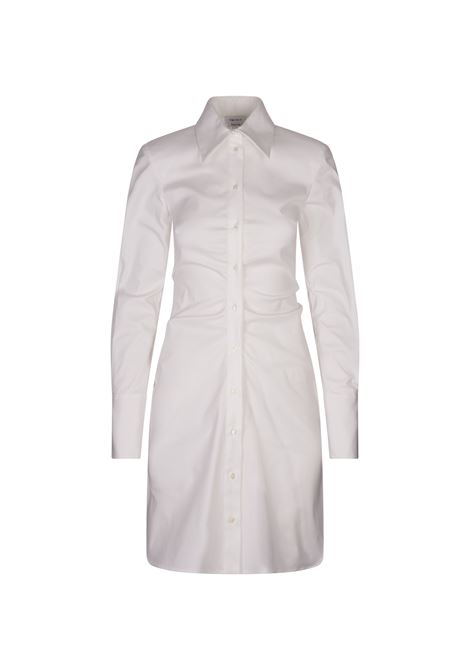 ALEXANDER MCQUEEN Mini Chemisier Bianco - ALEXANDER MCQUEEN