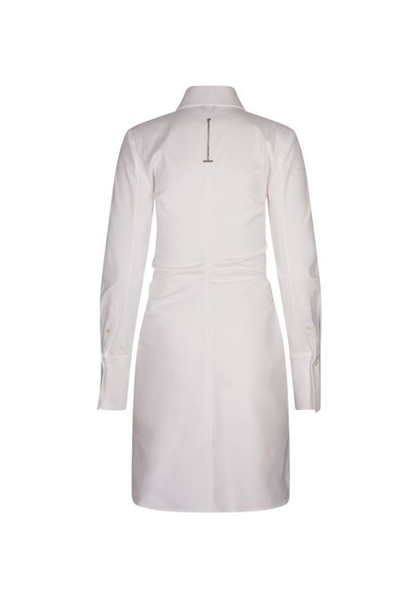 White Mini Shirt Dress ALEXANDER MCQUEEN | 804946-QFAAZ9000